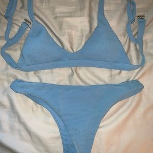 ZAFUL baby blue bikini